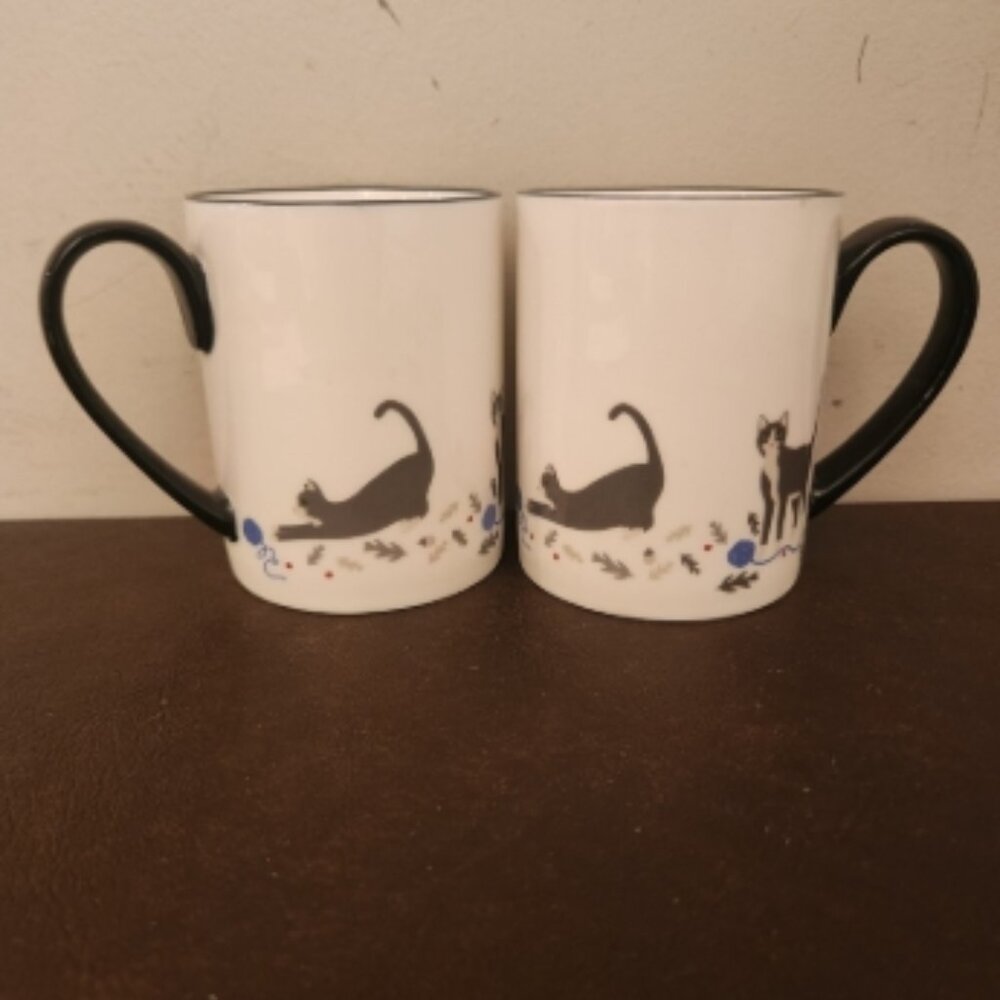 The Martha Stewart Collection Ceramic Coffee Mug -(Set of 2) NEW